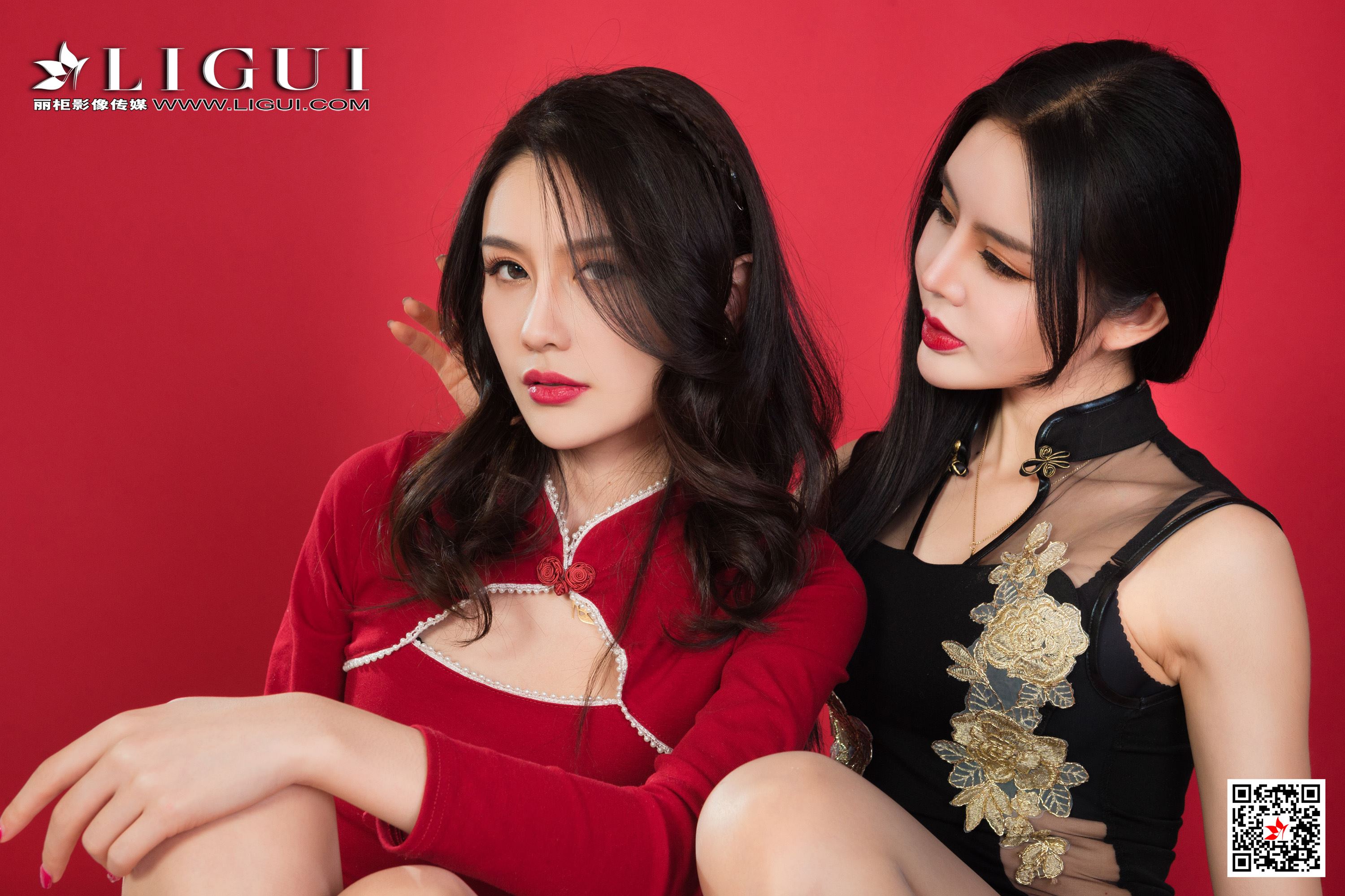 Ligui丽柜  2021.02.10 《《双生花-欲饺迎春》甜甜&凉儿